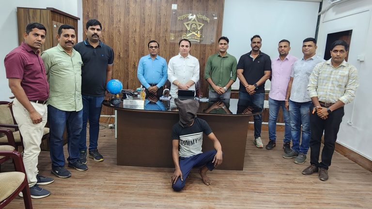 खालापुरातील नावंढे हत्याकांडातील आरोपी गजाआड… स्थानिक गुन्हे अन्वेषण शाखेच्या पथकाची कारवाई…
