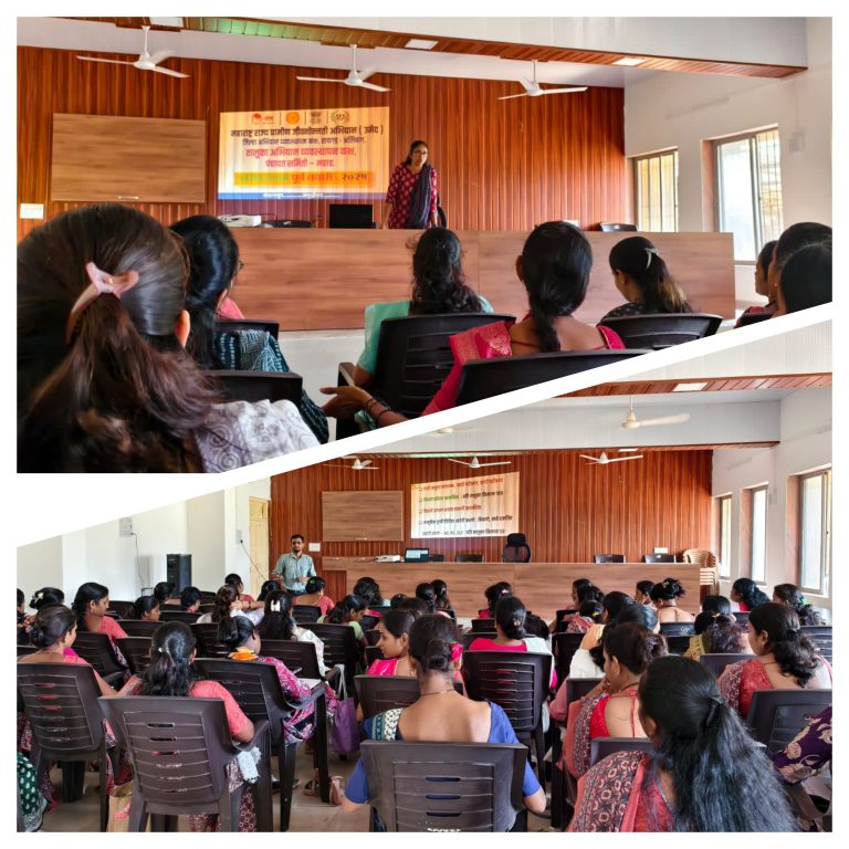 “पंचायत समिती-महाड येथे उमेद अभियानांतर्गत खरीप हंगाम निम्मित पूर्व तयारी कार्यशाळेचा शुभारंभ…!”