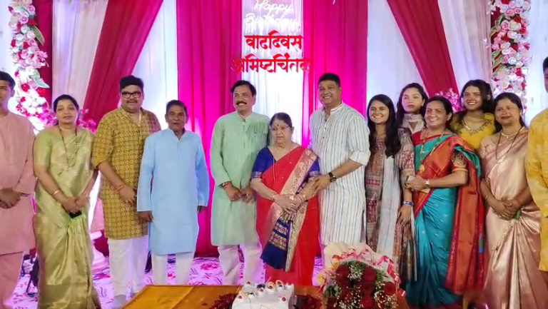 डॅशिंग समिर भाई शेडगे यांचा वाढदिवस उत्साहात साजरा… तटकरे कुटुंबियांच्या उपस्थितीने वाढवला कार्यक्रमाचा थाट…