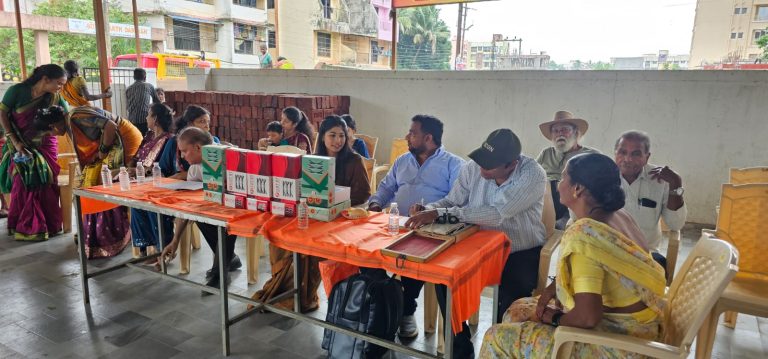 धामोते येथे मोफत नेत्र तपासणी चष्मे वाटप शिबीर संपन्न;जोस्तना विरले…