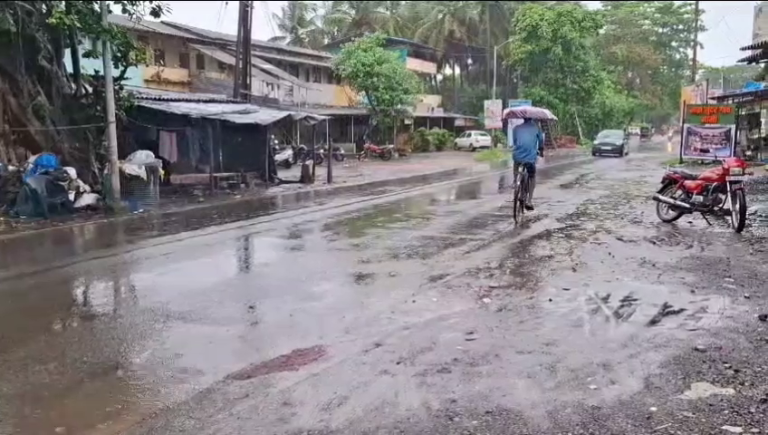 अलिबाग, पेण, मुरूड, सुधागड तालुक्यात पुन्हा मुसळधार पावसाला सुरुवात… कालपासून विश्रांती घेतलेल्या पावसाची पुन्हा दमदार हजेरी…