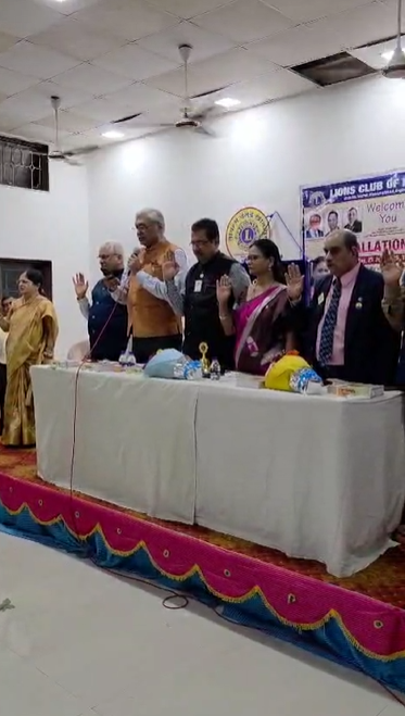 हभप. किशोर पाटील यांची खालापूर लायन अध्यक्षपदी निवड…