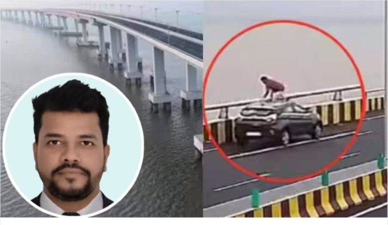 अटल सेतू आत्महत्येचा केंद्र…अटल सेतूवरुन डॉ.ओंकार कवितेक यांनी मारली उडी; शोध मोहीम सुरूच…