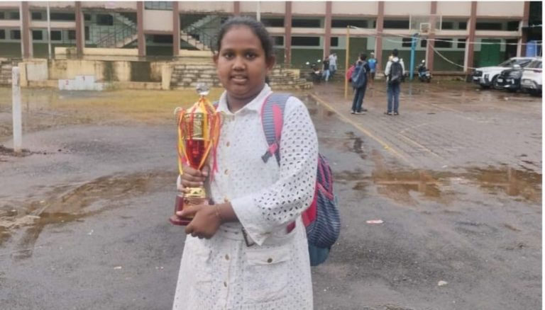 महाराष्ट्र राज्यस्तरीय बुध्दीबळ स्पर्धेसाठी उरण चा  कु.आराध्या पुरोची निवड…
