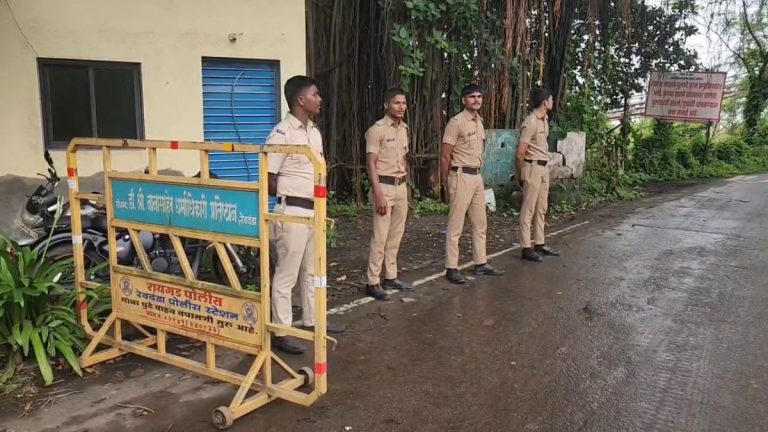 कोरलई येथील संशयित बोट प्रकरण… रायगड जिल्ह्यात पोलिस बंदोबस्तात वाढ…