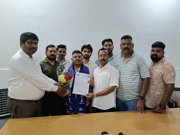 रिपाई पनवेल शहर अध्यक्ष पदी निलेश सोनावणे यांची निवड…