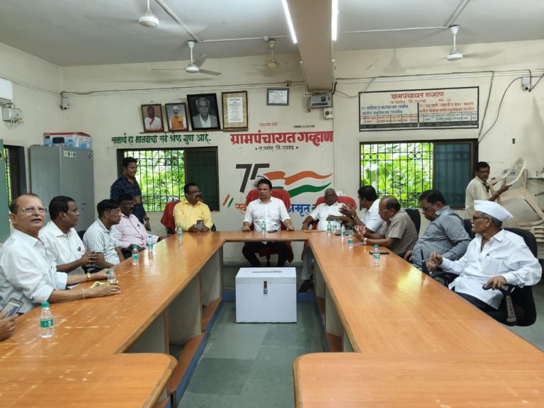 गव्हाण गावाच्या पाणीपुरवठा समस्येवर जनआक्रोश मोर्चा… प्रितम म्हात्रे यांची पोलीस आणि सिडको अधिकाऱ्यांशी यशस्वी मध्यस्ती…