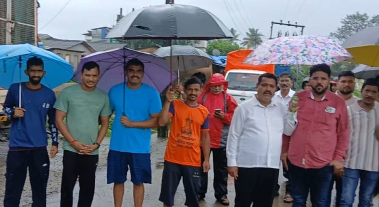 खांदाडातील जलभरावर कायमस्वरूपी तोडगा काढणार : ज्ञानदेव पोवार…