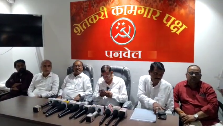 पनवेलमध्ये पोलखोल धडक मोर्चा…मालमत्ता कर माफीची जनतेची हाक… शास्ती माफी नव्हे, मालमत्ता कर माफ करा…पनवेलकरांचा मोर्चा…