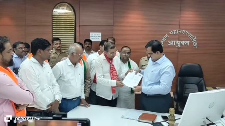 पनवेल महानगरपालिकेवर महाविकास आघाडीचा धडक मोर्चा;मनसेचीही हजेरी… वाढीव मालमत्ता कराविरोधात पनवेलमध्ये महाआंदोलन…