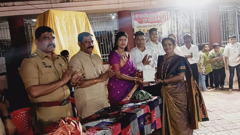 गणेश नगर येथे नवरात्र उत्सव मोठ्या उत्साहात साजरा…