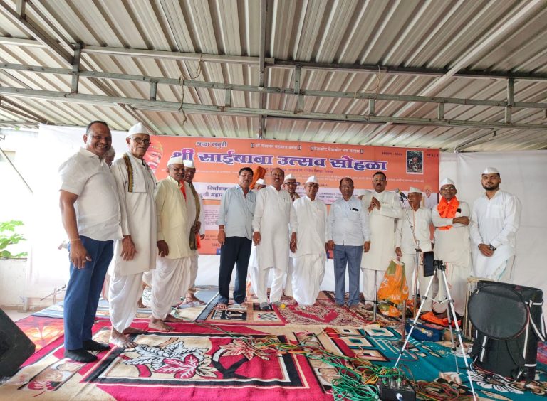 शिरीष दादांच्या नेतृत्वात बेलपाडा गावात श्री साईबाबा उत्सव संपन्न… साईनाम,कीर्तन,आरती आणि भक्तिभावात बेलपाडा गाव साईमय…