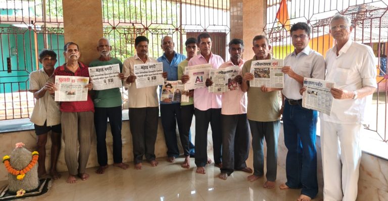 विघवलीत श्री कालभैरव जयंतीनिमित्त वाचन संस्कृतीचा नवा उदय