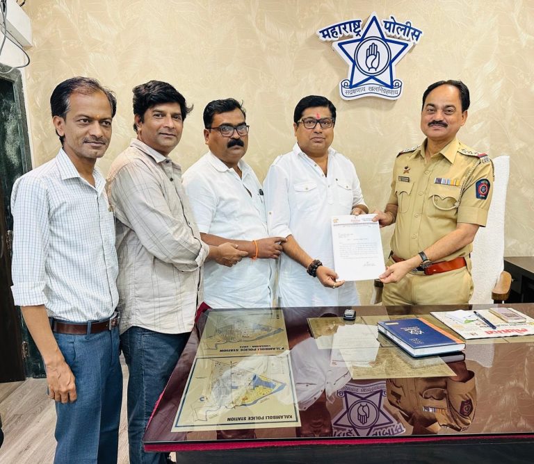 रोडपाली–कळंबोली परिसरात तृतीयपंथीयांकडून होणाऱ्या त्रासाविरोधात प्रदीप ठाकूर आक्रमक